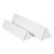 Triangle Mailing Tubes, 2" x 36 1/4", White, 50/Bundle - MTM236