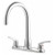 Manual, 8" Mount, 3 Hole Gooseneck Kitchen Faucet - 7074550.002