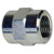 FZ1625, High Pressure Fitting, Reducing Connector, 10,000 psi, 1/2" NPTF Female to 3/8" NPTF Female - FZ1625
