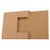 Easy-Fold Mailers, 12 1/2" x 12 1/2" x 2 1/2", Kraft, 50/Bundle - M12122K