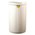 Open Head Waste Receptacle Drum, Steel, 30 gal, Unlined, White - 26014W
