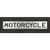 Pavement Stencil, Motorcycle, 10 in - STL-116-71016
