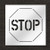 Stencil, Stop, 30 in - STL-116-13001