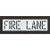 Pavement Stencil, Fire Lane, 18 in - STL-116-71831