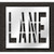 Pavement Stencil, Lane, 36 in - STL-116-73602