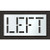Pavement Stencil, Left, 18 in - STL-116-71820