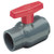 3/4" FNPT PVC Compact Ball Valve Inline - 2121-007