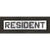 Pavement Stencil, Resident, 12 in - STL-116-71230
