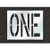 Pavement Stencil, One, 24 in - STL-116-72409