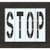 Pavement Stencil, Stop, 96 in - STL-116-79603