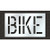 Pavement Stencil, Bike, 18 in - STL-116-71817