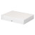 Stationery Folding Cartons, 8 1/2x11x2", White, 200PK, 12" Inside Lg, 10" Inside W, 200 PK - R1