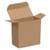 Reverse Tuck Folding Cartons, 2 1/2x1 1/4x2 1/2", 1000PK, 12" Inside Lg, 10" Inside W, 1000 PK - RTC17
