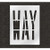 Pavement Stencil, Way, 36 in - STL-116-73610