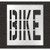 Pavement Stencil, Bike, 36 in - STL-116-73617