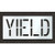 Pavement Stencil, Yield, 18 in - STL-116-71826