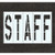 Pavement Stencil, Staff, 48 in - STL-116-74813
