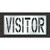 Pavement Stencil, Visitor, 24 in - STL-116-72434