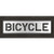 Pavement Stencil, Bicycle, 10 in - STL-116-71018