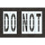 Pavement Stencil, Do Not, 48 in - STL-116-74835