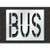 Pavement Stencil, Bus, 24 in - STL-116-72415