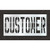 Pavement Stencil, Customer, 36 in - STL-116-73614