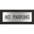 Pavement Stencil, No Parking, 4 in - STL-116-70432