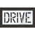 Pavement Stencil, Drive, 18 in - STL-116-71807