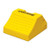 Wheel Chock, 10 In H, Urethane, Yellow - MC3010