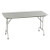 Rectangle Commerical Folding Utility Table, 24" W, 48" L, 29" H, High Pressure Laminate Top - CF2448PX-07