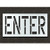 Pavement Stencil, Enter, 24 in - STL-116-72404