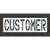 Pavement Stencil, Customer, 24 in - STL-116-72414