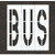 Pavement Stencil, Bus, 48 in - STL-116-74815