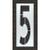 Airport Pavement Stencil, 5,108 in - STL-108-F1085