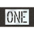 Pavement Stencil, One, 18 in - STL-116-71809