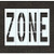 Pavement Stencil, Zone, 48 in - STL-116-74824