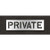 Pavement Stencil, Private, 10 in - STL-116-71029