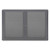 Enclosed Fabric Bulletin Board 34"x47" - OVG2-F91