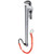 10 in L 1 1/2 in Cap. Aluminum Straight Pipe Wrench - J810A-TT