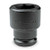#5 Drive Impact Socket 2 3/8 in Size, Standard Socket, black oxide - J09938