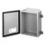 Steel Electrical Enclosures, 6 in H, 4 in D, 4 in W, NEMA 12, Screw On - A6044SC