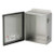 304 Stainless Steel Electrical Enclosures, 10 in H, 4 in D, 8 in W, NEMA 4X, Hinged - A1008CHNFSS