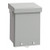 Steel Electrical Enclosures, 12 in H, 8 in D, 12 in W, NEMA 3R, Screw On - A12R128