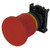 E-Stop Pushbutton Operator, Red, 22mm - M22-PVS