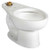 Toilet Bowl, 1.28 to 1.6 gpf, Flushometer, Floor Mount, Elongated, White - 2599001.020