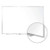 36-1/2"x48-1/2" Magnetic Porcelain Whiteboard - M1-34-1