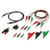 Test Leads Kit, Red/Black/Green, Silicone - CC545