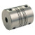 Coupling, 4 Beam Set Screw, 1/8in.x 1/8in. - PSR8-2-2-SS
