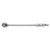 3/8" Drive 90 Geared Teeth Pear Head Style Hand Ratchet, 12-39/64" L, Full Polish Finish - J5250HTC