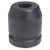 1 in Drive Impact Socket 1 1/2 in Size, Standard Socket, black oxide - J10024T